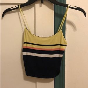 cropped tank top